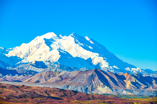 Mt. Denali landscape in autumn