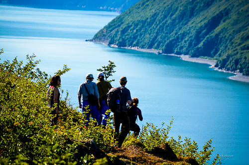 Hiking at Kenai Fjords Glacier Lodge