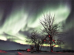 Watching Winter Northern Lights in Alaska